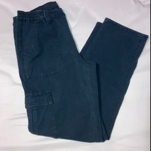 american eagle stretch cargo straight pants